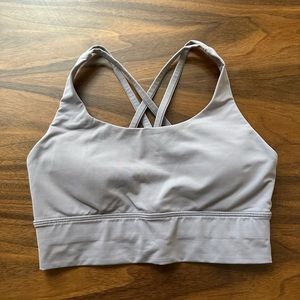 lululemon Energy Longline Bra - 6, lilac